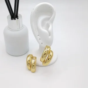 ARRACADA-DOBLE-LISA-30MM-DORADO